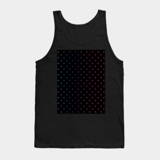 Pretty Simple Small Squares Rainbow Spectrum Tank Top